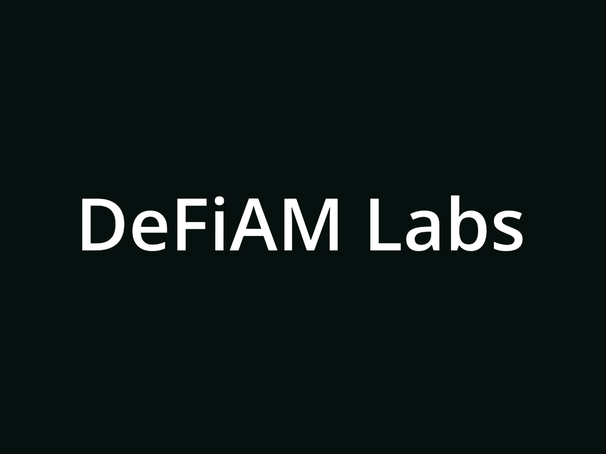 DeFiAM Labs Switzerland